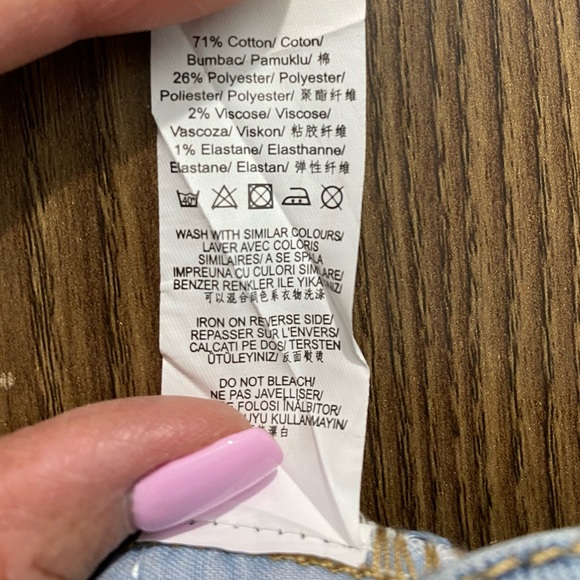 NWT Misguided High Waist Open Knee Skinny Jeans 8 - Picture 6 of 7